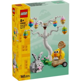 LEGO 40808 Iconic - Coniglietto pasquale e caccia alle uova