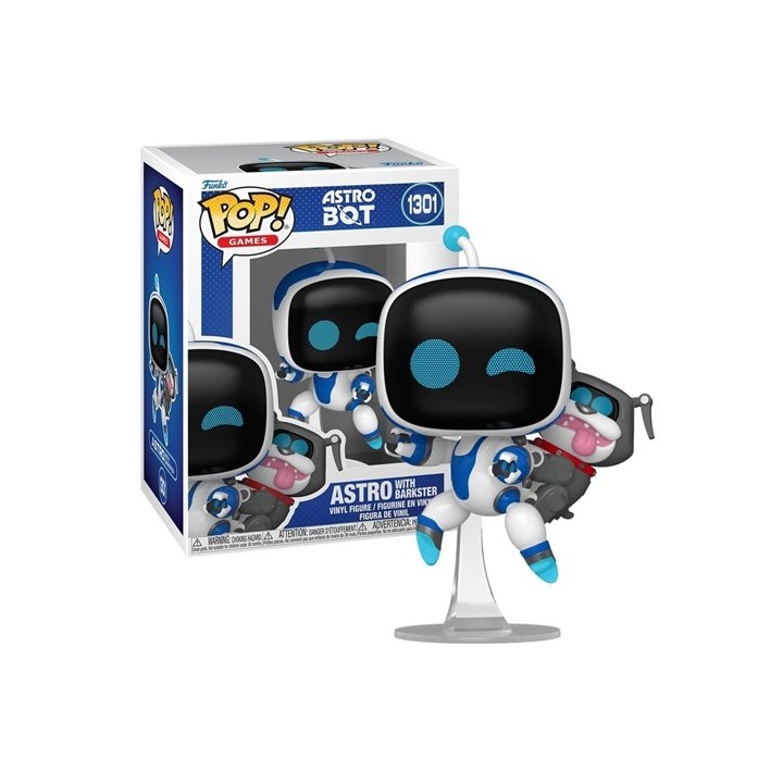 FUNKO POP Games: Astro Bot - 1301 Astro With Barkster 9cm
