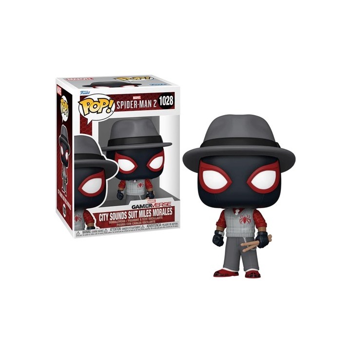 FUNKO POP Games: Spider-man 2 Video Game- City Sounds Miles 9 cm