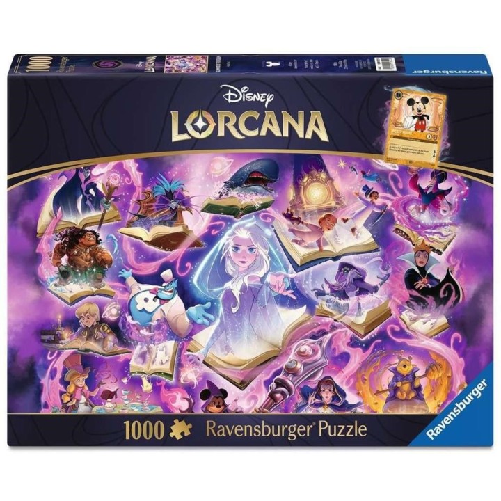 RAVENSBURGER LORCANA Glimmers of the Realm : Amethyst 1000 pz