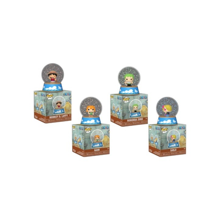 FUNKO Mini Snow Globe Blind Box - One Piece 12pz