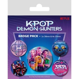 PYRAMID K-POP DEMON HUNTERS BADGE PACK