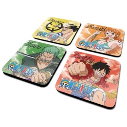 PYRAMID ONE PIECE (CHARACTERS) COASTER SET