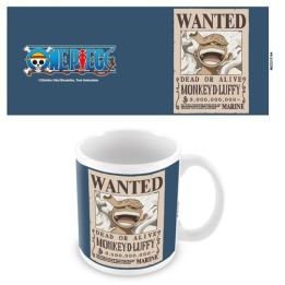 PYRAMID ONE PIECE (LUFFY - WANTED) WHITE POD MUG