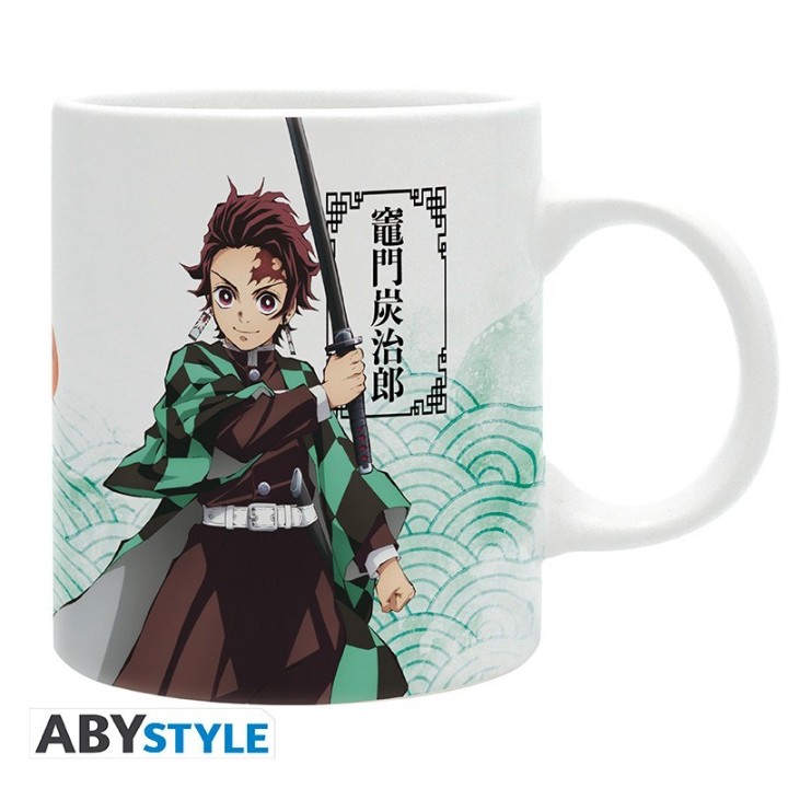 ABYSTYLE DEMON SLAYER - Tazza 320 ml: "Tanjiro & Nezuko"