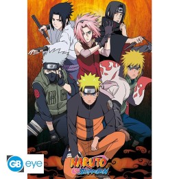 ABYSTYLE NARUTO SHIPPUDEN - Poster Maxi 91.5x61 :"Group"