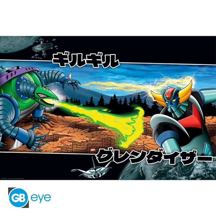 ABYSTYLE GRENDIZER - Poster grande: "Grendizer vs Giru Giru" (91.5x61)