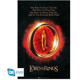 ABYSTYLE The Lord Of The Ring - POSTER " L' anello " (91.5x61Cm)