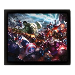 PYRAMID MARVEL FUTURE FIGHT (HEROES ASSAULT) FRAMED 3D