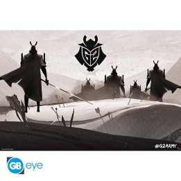 ABYSTYLE G2 ESPORTS - Poster grande: "Samurai" (91.5x61)