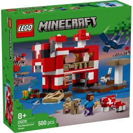 LEGO 21270 MINECRAFT - La casa del Mooshroom