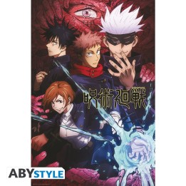 ABYSTYLE JUJUTSU KAISEN - Poster grande: "Artwork" (91.5x61)