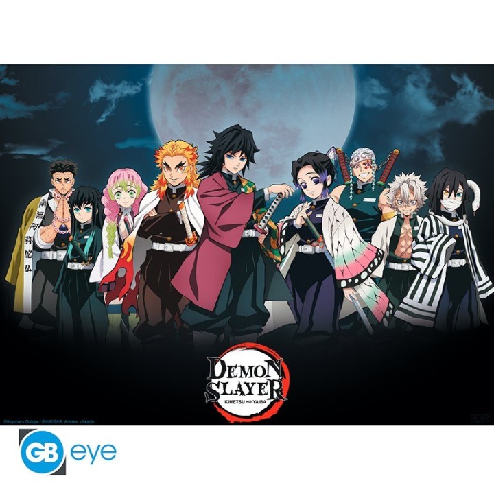 ABYSTYLE DEMON SLAYER - Poster 52x38 :"Pillars"
