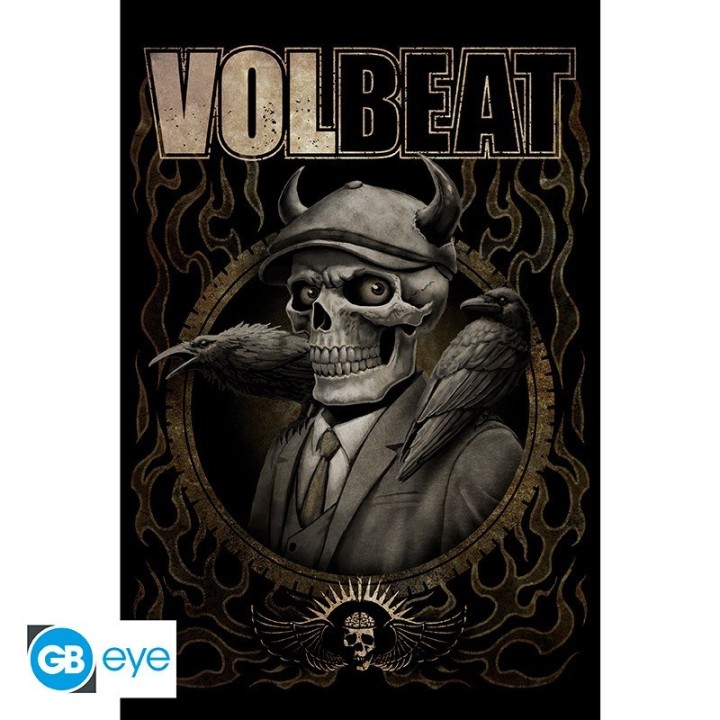 ABYSTYLE VOLBEAT - Poster grande: "Scheletro" (91.5x61)