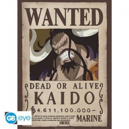 ABYSTYLE ONE PIECE - Poster: "Wanted Kaido" (52x38)