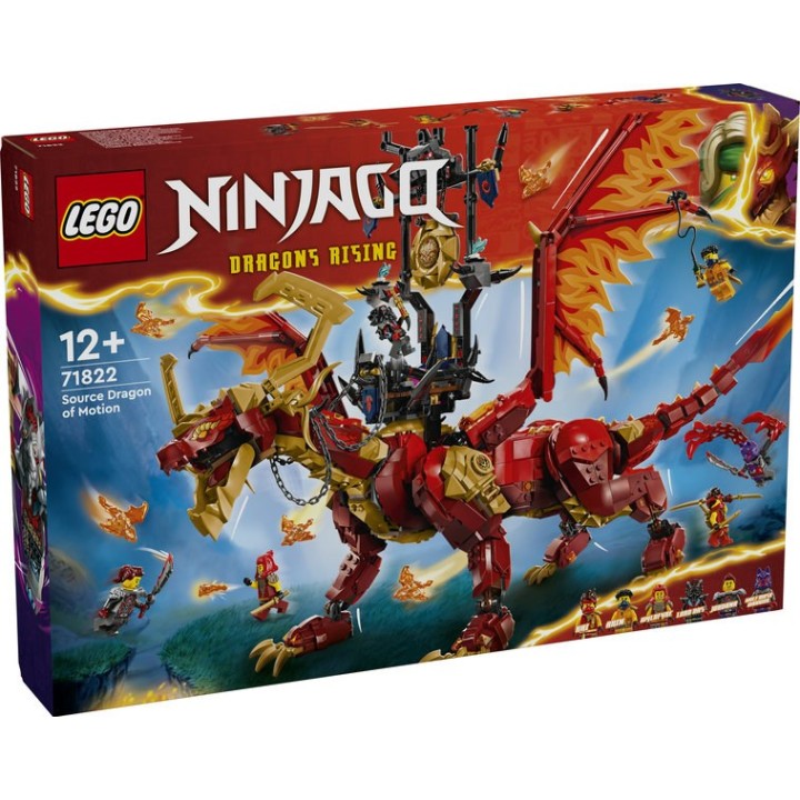 LEGO 71822 Dragone Sorgente del Movimento