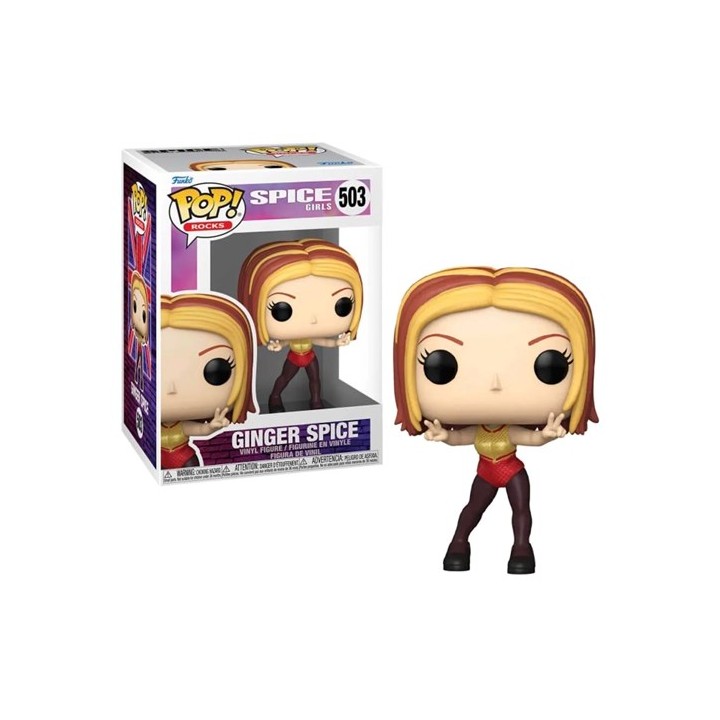 FUNKO POP Rocks: Spice Girls - 503 Ginger Spice (WNBE) 9cm