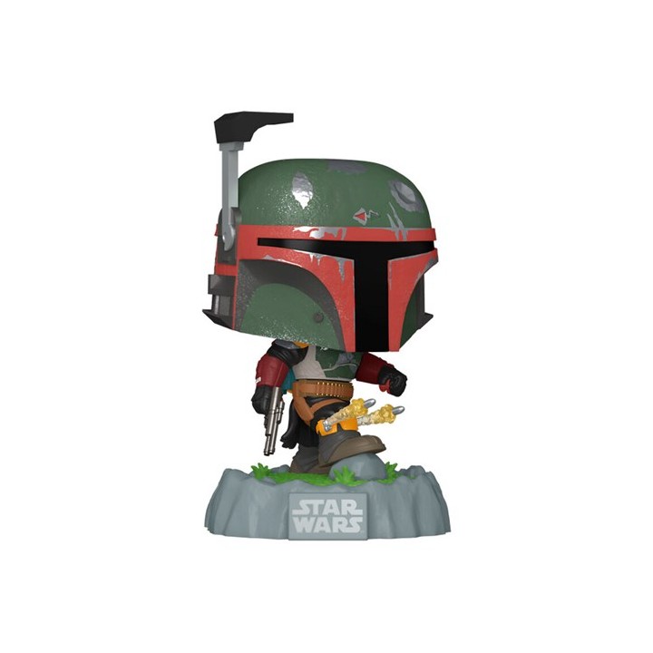 Funko Pop! Star Wars: Fett Legacy - Boba Fett with Rockets Vinyl Figure 9 cm