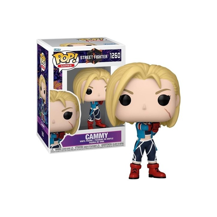 FUNKO POP Games: Street Fighter 6 - 1260 Cammy 9cm