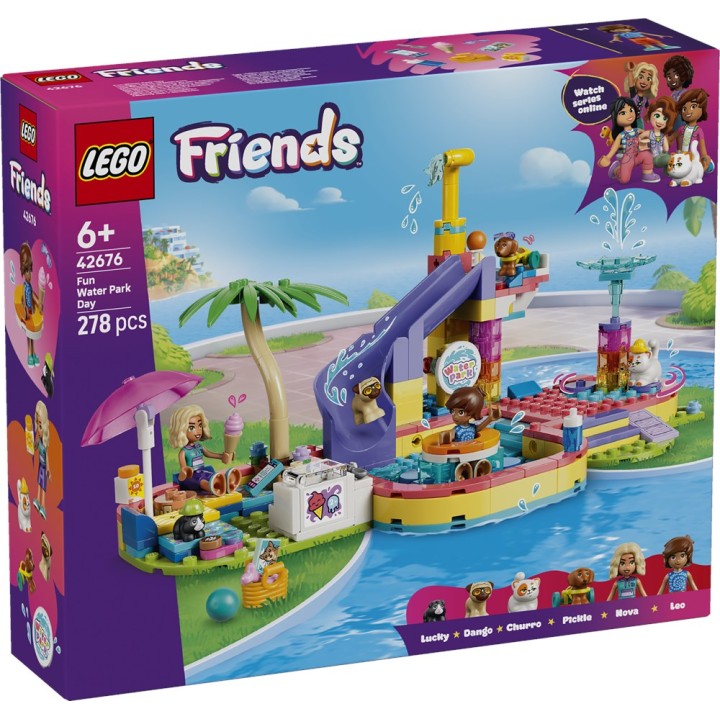 LEGO 42676 FRIENDS - Divertente giornata al parco acquatico