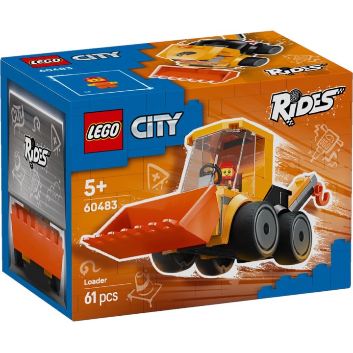 LEGO 60483 CITY - Ruspa da cantiere