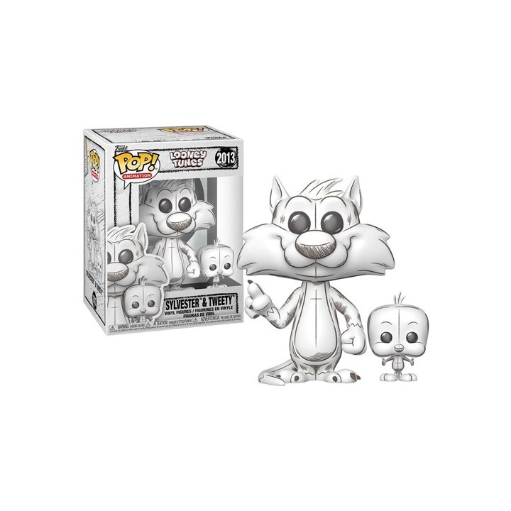 FUNKO POP Animation: Looney Tunes - 2013 Silvester & Tweety 9cm