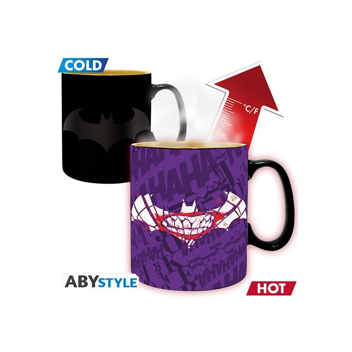 ABYSTYLE DC COMICS - Tazza termosensibile 460 ml: "Batman Matte"