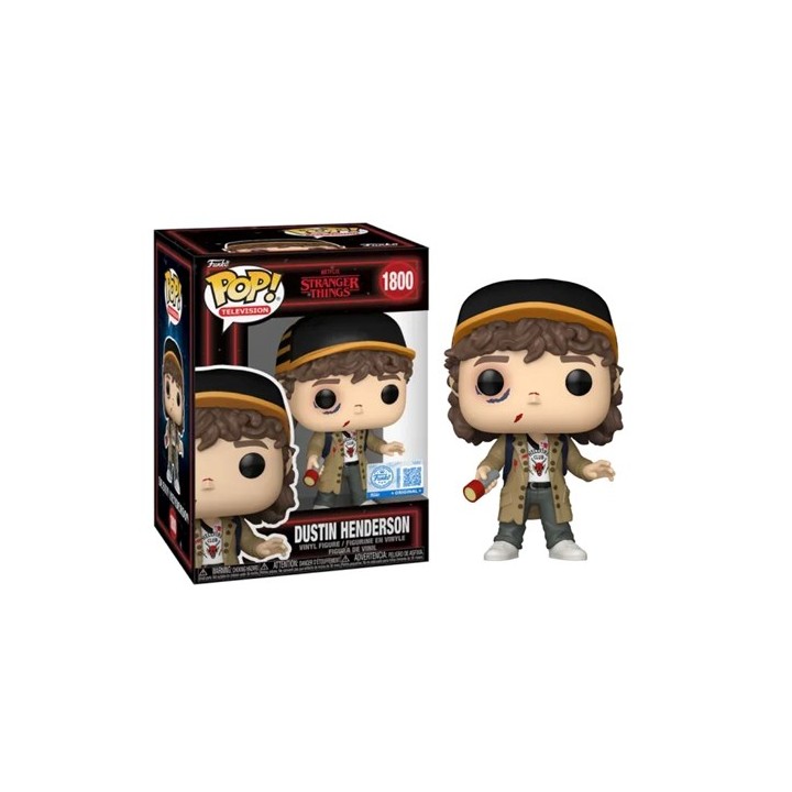 FUNKO POP Television: Stranger Things - 1800 Dustin Henderson (Exclus.