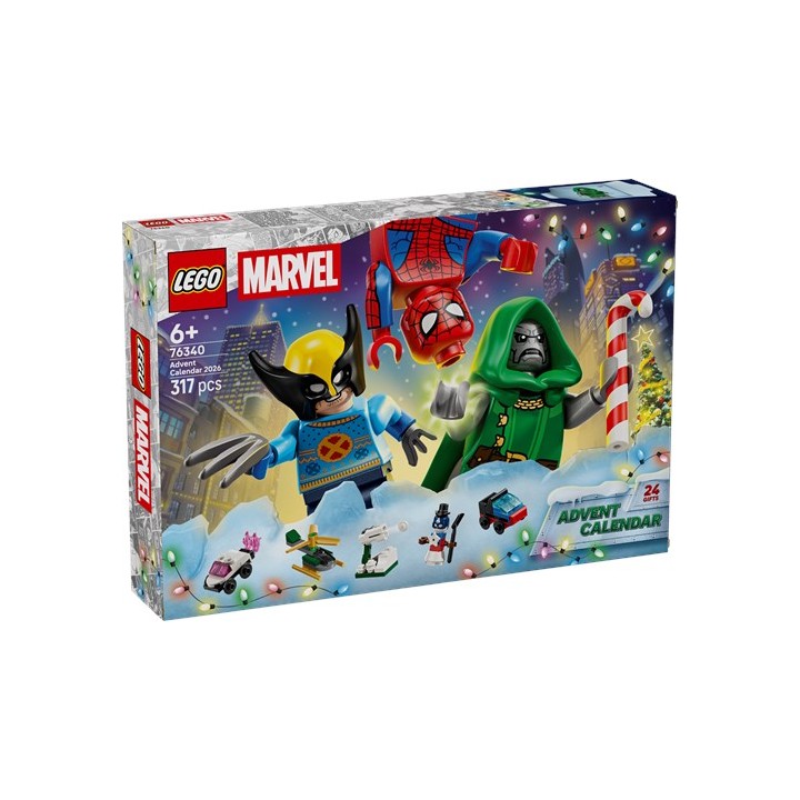 LEGO 76340 SUPER HEROES MARVEL - Calendario dell’Avvento 2026