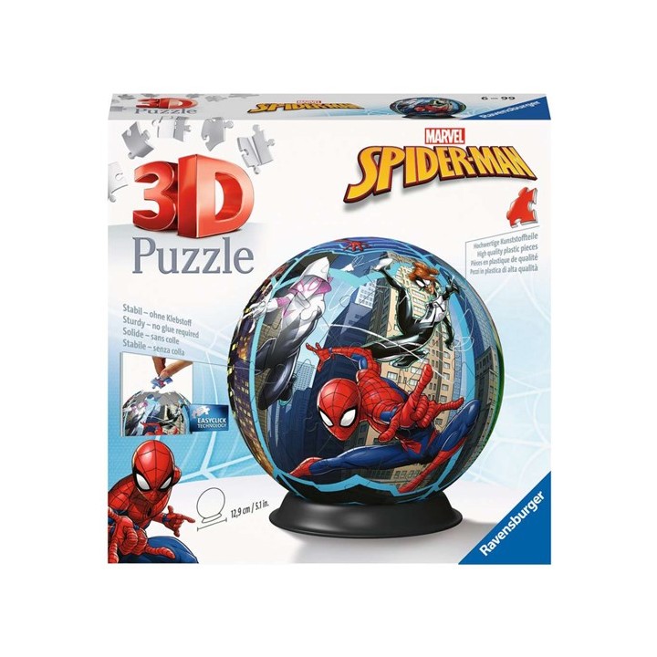 RAVENSBURGER Puzzleball 72 pc - Spiderman