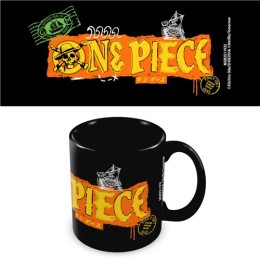 PYRAMID ONE PIECE LIVE ACTION SERIES 2 (YELLOW LOGO) BLACK POD MUG