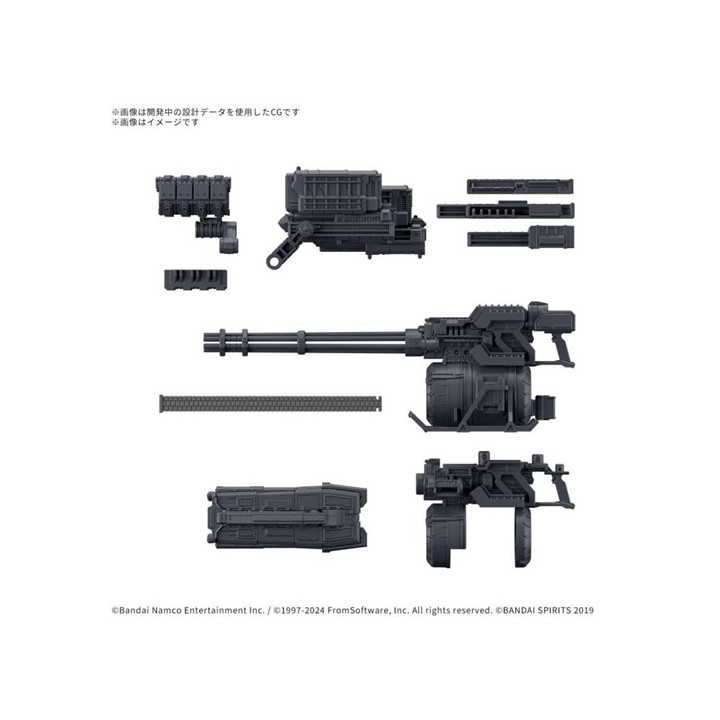 BANDAI 30MM OPTION PARTS SET ARMORED CORE VI FIRES OF RUBICON WEAPON..