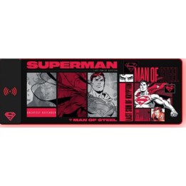 NUMSKULL Superman - Oversize Gaming Mat & Mobile Charger