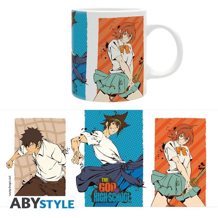 ABYSTYLE THE GOD OF HIGH SCHOOL - Tazza 320 ml: "Jin & Friends"