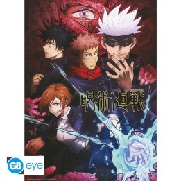 ABYSTYLE JUJUTSU KAISEN - Poster 52x38 : " Artwork"