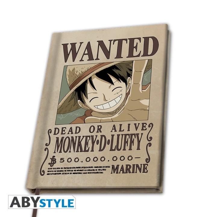 ABYSTYLE ONE PIECE - Agenda A5: "Wanted Luffy"
