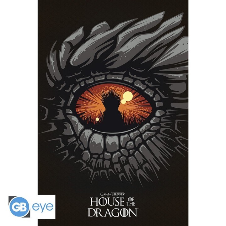 ABYSTYLE GAME OF THRONES: HOUSE OF THE DRAGON - Poster “Dragon” (91.5x61)