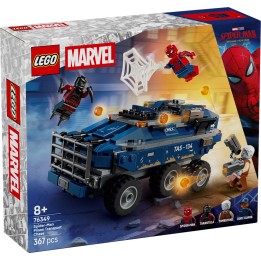 LEGO 76349 SUPER HEROES MARVEL - Spider-Man: Inseguimento del trasportatore di detenuti