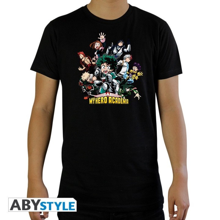 ABYSTYLE MY HERO ACADEMIA - T-shirt: "Team" taglia XS
