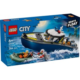 LEGO 60456 Inseguimento del motoscafo della Polizia