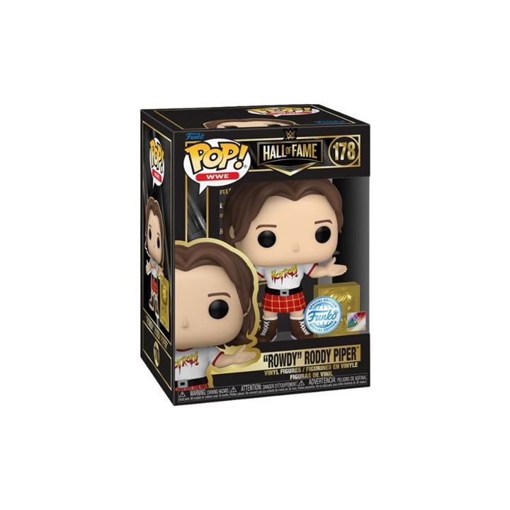 FUNKO POP WWE - 178 Rowdy Roddy Piper (Exclusive) 9 cm