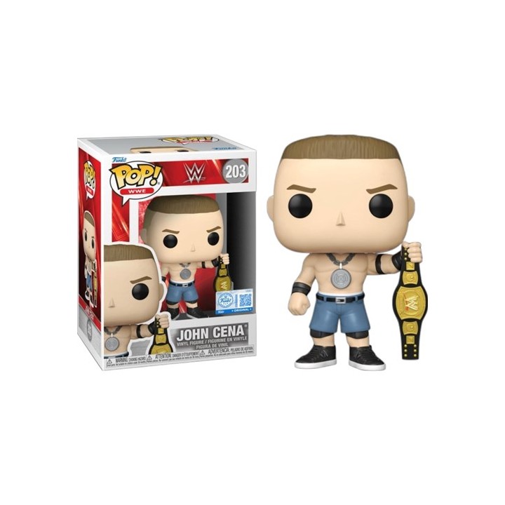 FUNKO POP WWE - John Cena (Spinner Belt) (Exclusive) 9cm