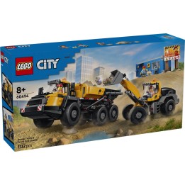 LEGO 60494 CITY - Camion ribaltabile e pala meccanica