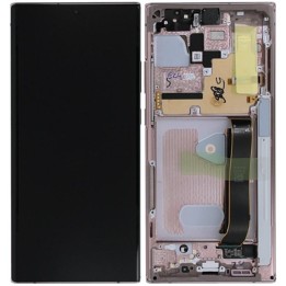 TOUCHSCREEN + DISPLAY LCD DISPLAY COMPLETO + FRAME PER SAMSUNG GALAXY.