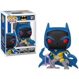 FUNKO POP Heroes: DC Dark Multiverse Thru Years- Knightfall Batman(90's) 9 cm