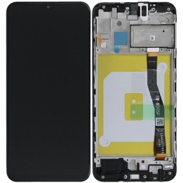 TOUCHSCREEN + DISPLAY LCD DISPLAY COMPLETO + FRAME PER SAMSUNG GALAXY.