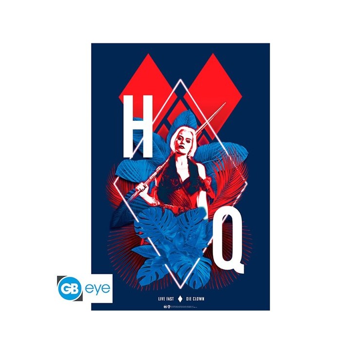 ABYSTYLE DC COMICS - POSTER " The fabulous Harley Quinn " (91.5x61Cm)