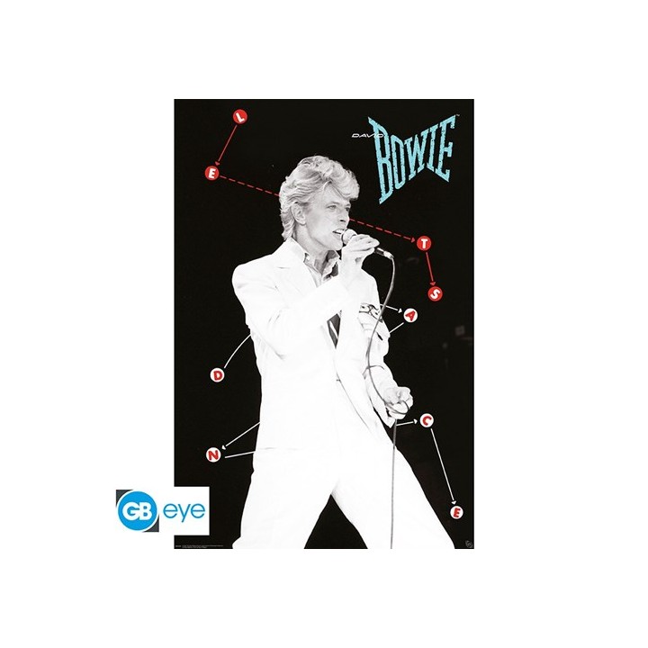 ABYSTYLE DAVID BOWIE - Poster grande: "Let's Dance" (91.5x61)