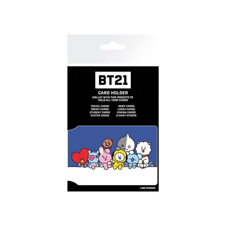 ABYSTYLE BT21 - Porta tessere: "Characters Stack"