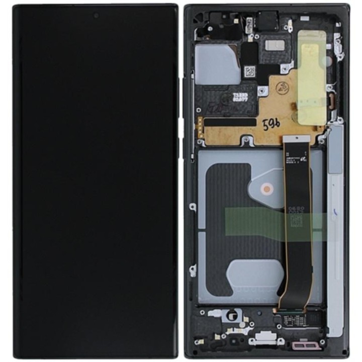 TOUCHSCREEN + DISPLAY LCD DISPLAY COMPLETO + FRAME PER SAMSUNG GALAXY.
